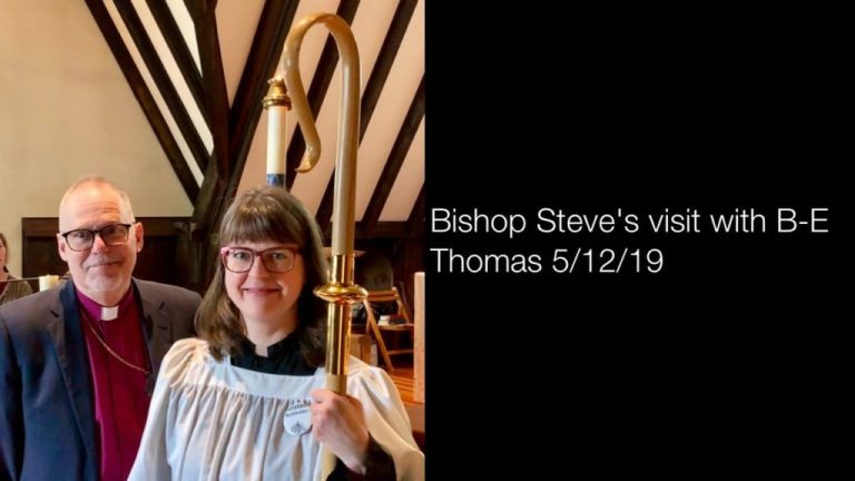 Bishop’s visit May 12, 2019